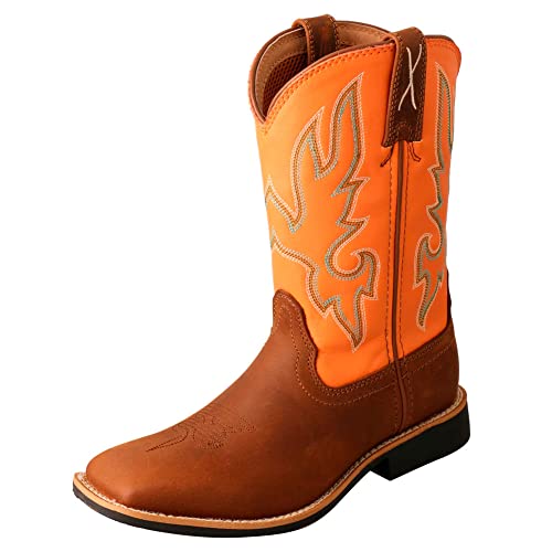 Image of Twisted X Kid's 9 inch Top Hand Square Toe Cowboy Boots