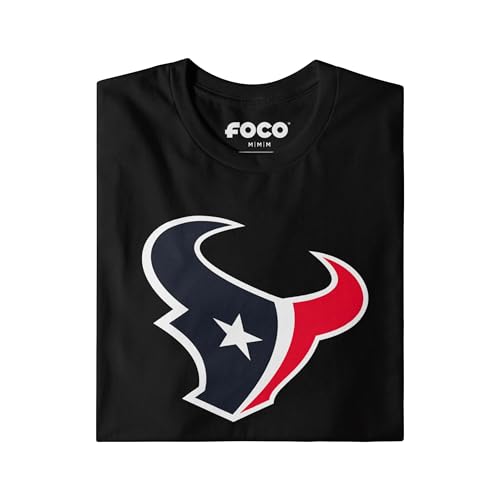 Image of FOCO Men's NFL Team Primary Logo Black Short Sleeve T-Shirt