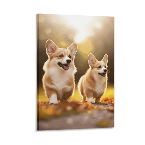 Poster Corgi mignon pour habiller un grand mur vide de salon