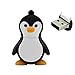 MySixKeen 16 Go USB 2.0 Flash Drive Nouveauté Mignon Bébé Penguin Pen Drive Memory Stick Thumb Drive