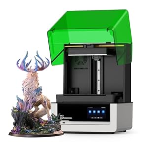 16K Resin 3D Printer, 120mm/h High-Speed Stable Printing for Smart Auto Heating & Auto Feed System Ideal for Detailed Models,Model:GK3 (T)