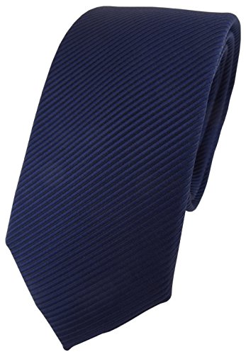 TigerTie - Corbata - marina azul oscuro rayas