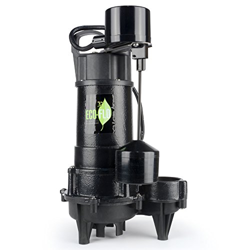 Buy 2 get 3 ECO-FLO PRODUCTS INCORPORATED ECD75V, 3/4 HP , Black