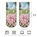 VstaDank Flowers Ankle Socks 5 Pairs Fashion Invisible Low Cut Sock for Adult Casual Short Sock Soft Cozy No Show Socks