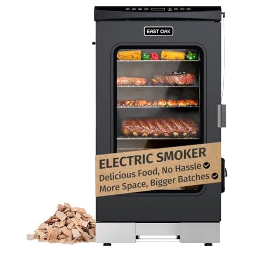 30" Electric Smoker with Meat Thermometer