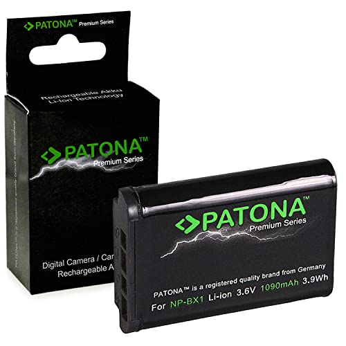 PATONA Premium Bateria NP-BX1 Compatible con Sony CyberShot DSC-H400 DSC-HX50 DSC-HX60 DSC-HX90