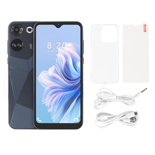Ultratunn Mobiltelefon MT6580A 8GB, 64GB, 8000mAh - Svart