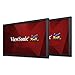 ViewSonic VG2449_H2 24 Inch Dual Pack Head-Only 1080p LED Monitors with HDMI DisplayPort Mini DP VGA and Daisy Chain for Home and Office