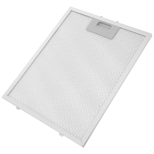 Toddmomy Filtro de Campana Extractora 5 Capas 33X26X0.9 CM de Aluminio y ABS para Cocina Doméstica y Restaurante, Filtro de Ventilación para Campana Europea