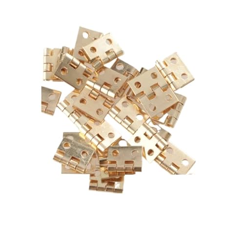 Raccords de meubles miniatures de style charnières miniatures argentées - 2