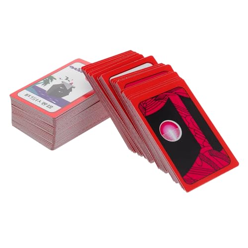 VANZACK Familien Party Spielkarten Papier Poker Karten Tragbare Tischspiel Karten mit Feiner Verarbeitung für Erwachsene Party Camping und Reisen