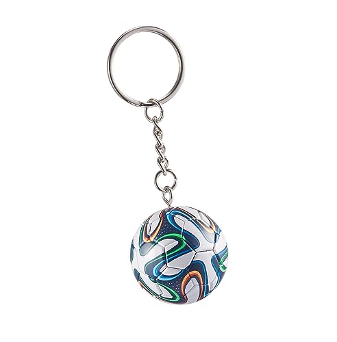KCKEYS Cute Soccer Ball Beychain,Backpack Charm Soccer Keychains, Football Keychains for Men,World Cup Soccer Key Chain,Soccer Ball Key Ring,Soccer Cup
