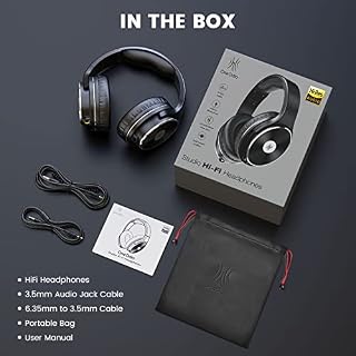 OneOdio Casque Audio Filaire pour Guitare, Piano avec Micro, Confort Léger avec Port de Partage et 2 Câbles, Audio Hi-FI… - Les Beatles, Paul McCartney, John Lennon, RIngo Starr, George Harrison OneOdio Casque Audio Filaire pour Guitare, Piano avec Micro, Confort Léger avec Port de Partage et 2 Câbles, Audio Hi-FI… – Image 6