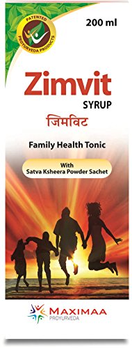 Proyurveda Weakness General Ayurvedic Health Tonic for Weakness, 200 ml (Zimvit Syrup)