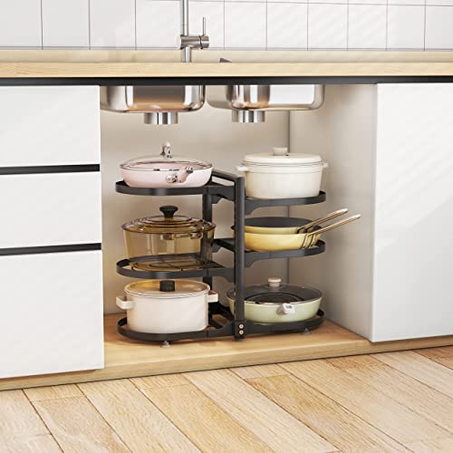 Wisdom-Star-6-Tier-Pots-and-Pans-Lid-Organizer-Rack-Holder-Adjustable-Pot-Organizer-Rack-for-Under-Cabinet-Pot-Rack-for-Kitchen-Organization-and-Storage-Black