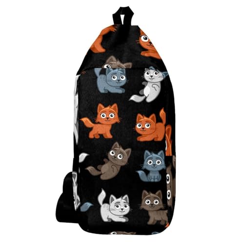 Sac à bandoulière chat mignon pour homme et femme qui soigne le mal de dos