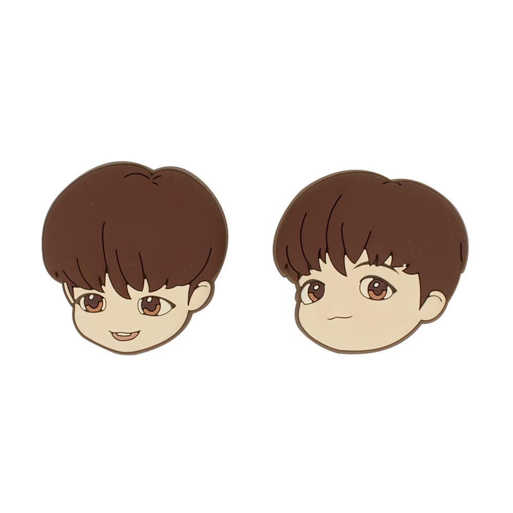 TinytanBTS TinyTan Dynamite Rubber Pin Point Badge, S, Rubber Metal, no gemstone,