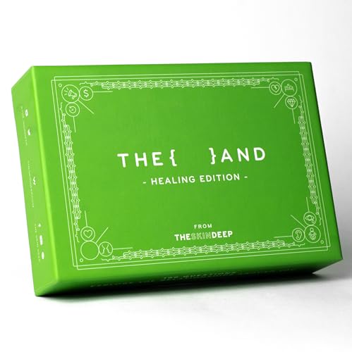 Image of {THE AND} Healing Edition - 199 Question Cards to Heal Strained Relationships - Reconnect by Understanding & Releasing Hurt Feelings - Couple Card Game to Have Difficult Conversations By The Skin Deep