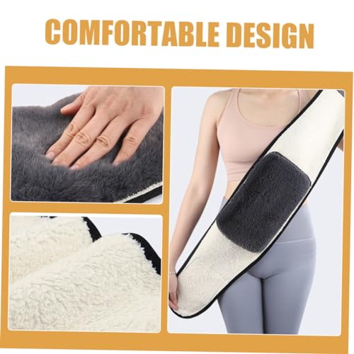 Faja lumbar ajustable cálida para soporte y alivio del dolor miniatura 2