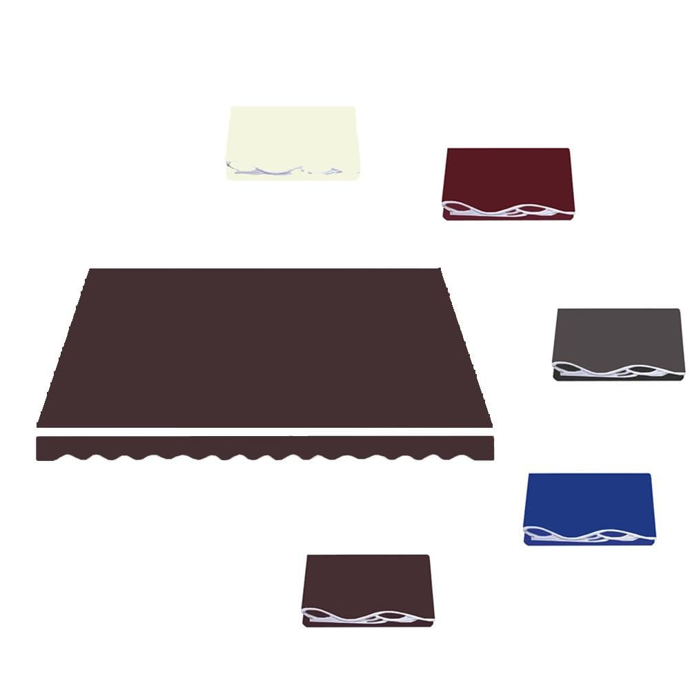 Pbwerigl Coffee Awning Retractable Canopy, Retractable Awning Fabric Replacement(,500X300cm/16X10ft)
