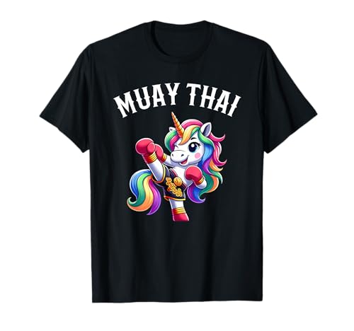 Mignonne licorne muay thai t-shirt