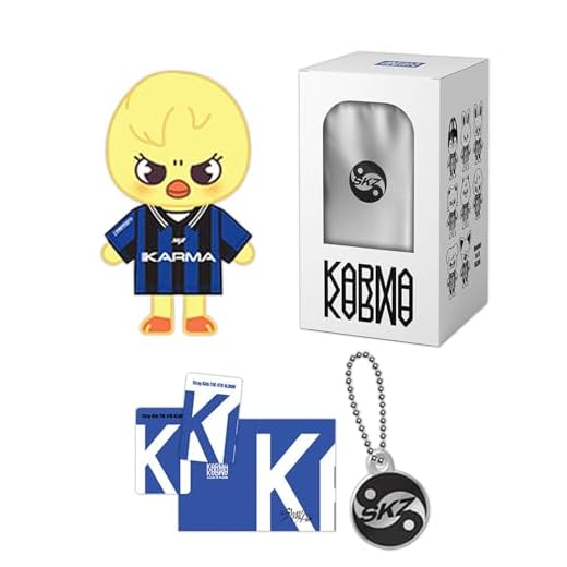 Stray-Kids - THE 4TH ALBUM [KARMA] (SKZOO / FELIX Ver.) Package Box + SKZOO Keyring + Acrylic NFC Charm + 2 Pin Badges + 5 Extra Photocards