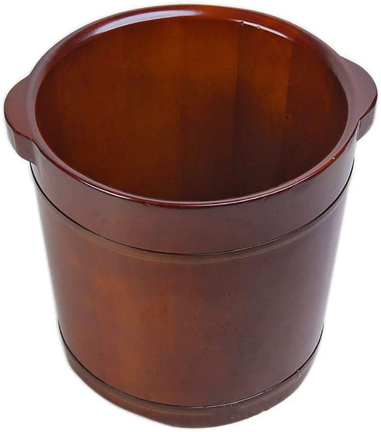 Baño de pies Katzowen de madera sólida 22.5cm miniatura 2