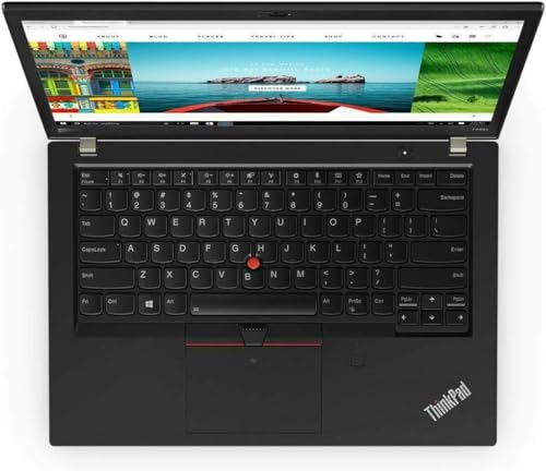 Lenovo ThinkPad T480s Business Laptop, 14 Zoll FHD (1920 x 1080), Intel Core i7-8650U bis zu 4,2 GHz, 16 GB DDR4 RAM, 512 GB SSD, CAM, Bluetooth, Windows 11 Pro (erneuert)