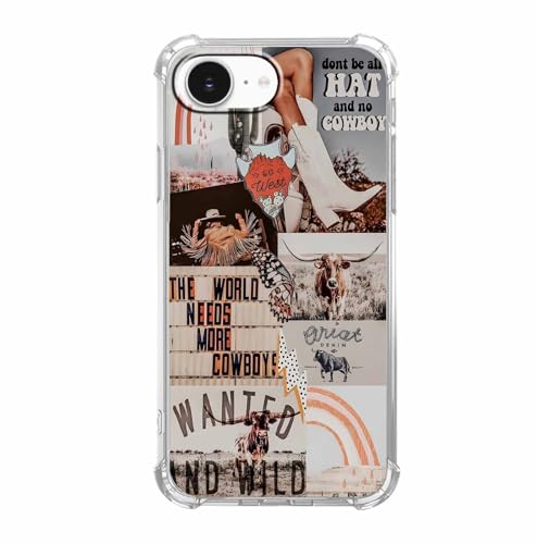 Coque iPhone 16e West Cowboy finition soignée design exclusif art occidental
