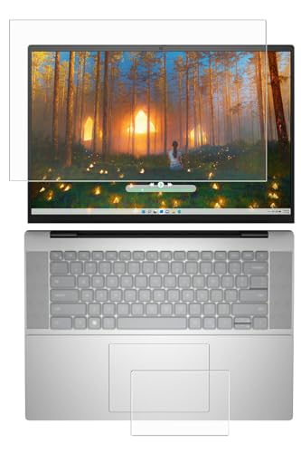[2���g(���+�^�b�`�p�b�h)] ClearView Dell Inspiron 16 5630 / 5635 2023�N���f�� 16�C���`�p �t�� �ی� �t�B���� AR/�}�b�g �n�C�u���b�h ���@�\ ���˒ጸ ���{��