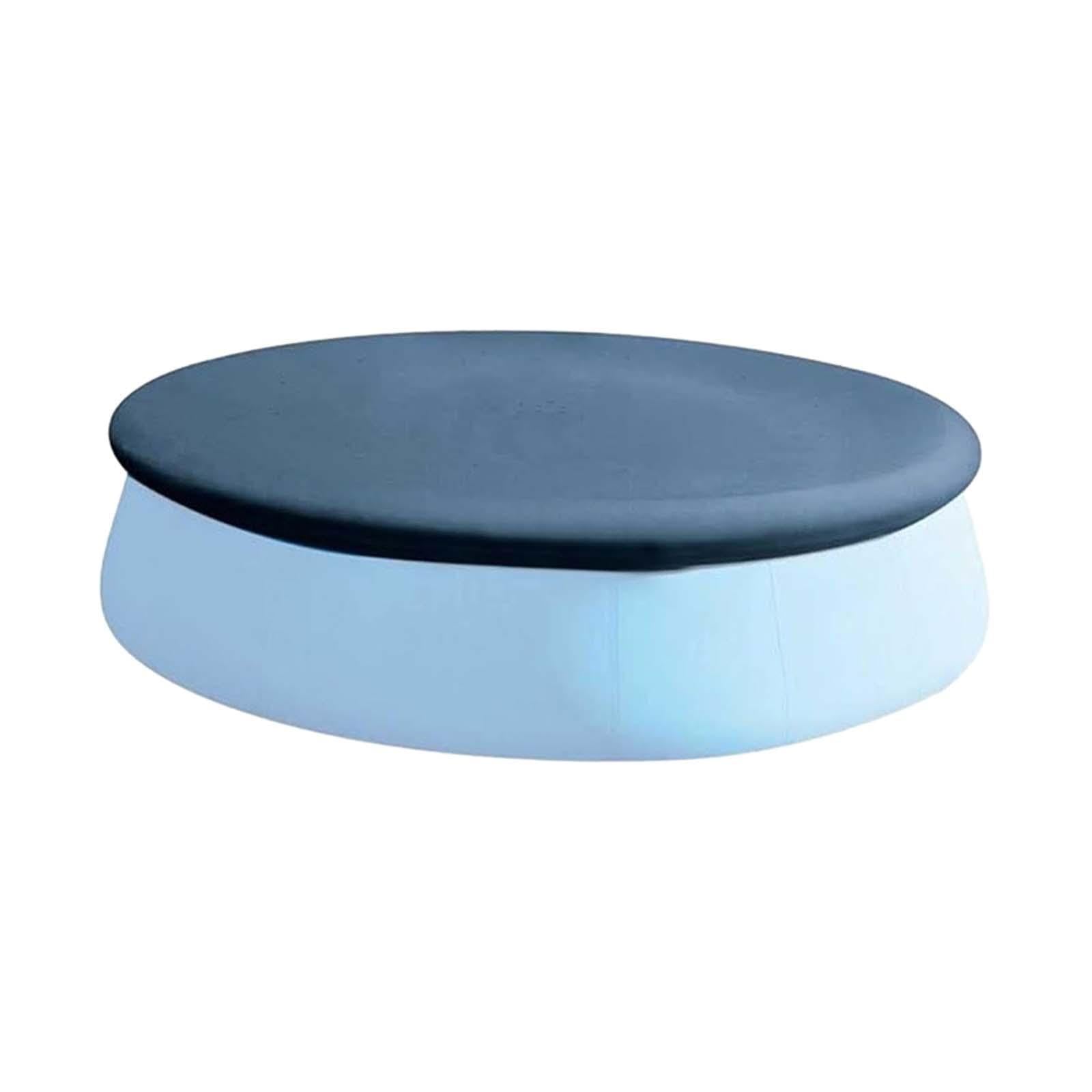Round Pool Cover Water Resistant Easy Set Solar Cover for Garden Home Winter-image-28