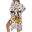 Cow Print Sunflower Pattern