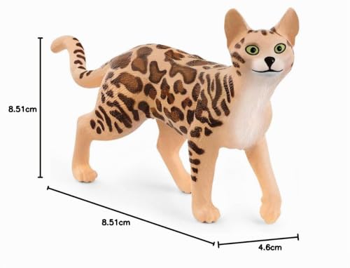 Chat Bengal Schleich® Jouet Animalier Réaliste et Actif Neuf - vue 9
