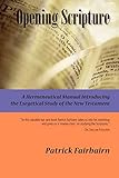 Opening Scripture (Paperback)