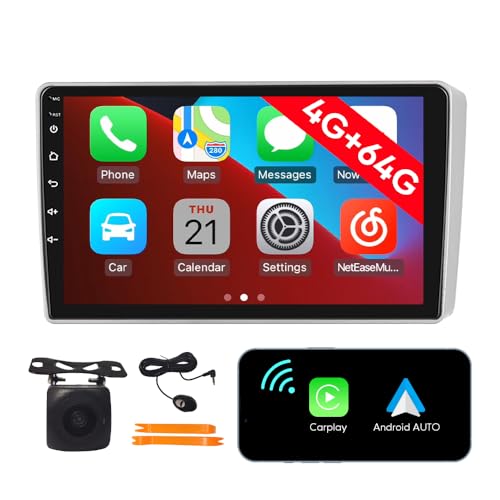 [4G 64G] Android Car Stereo FM Radio Carplay Android Auto 9