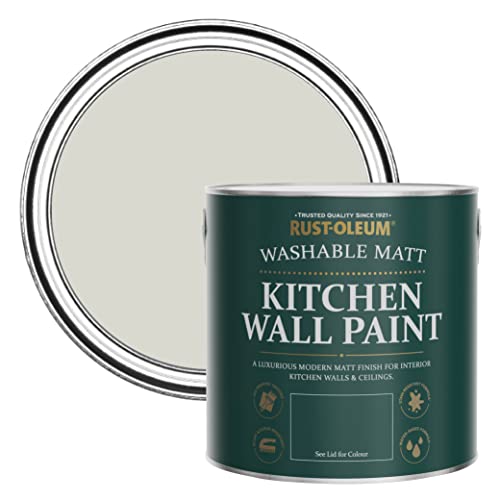 Rust-Oleum Grey Washable Kitchen Wall Paint in Matt Finish - Mocha 2.5L