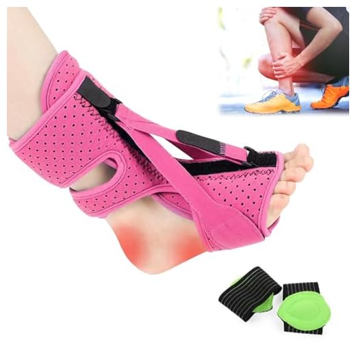 Fascitis Plantar Ferula, Ferula Nocturna Fascitis Plantar, Ajustable Transpirable Soporte Plantar, 3 Correas Ajustables FascitisPlantar Feru-la Nocturna, para FascitisPlantar, Tendinitis Aquiles