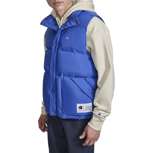 Image of Champion Men's Puffer Vest With Logo