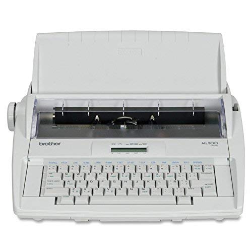 Brother ML-300 Electronic Display Typewriter - Retail Packaging (Renewed)