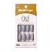 Kiss Gold Finger Gel Glam 24 Nails GFC09 GREY