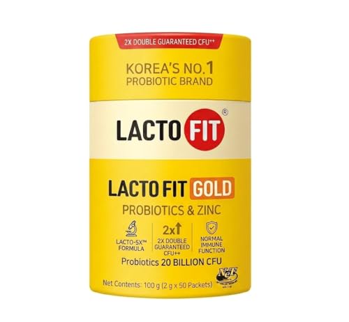 LACTO-FIT Gold 1 Pack (2g x 50 Sticks) lactofit Korean