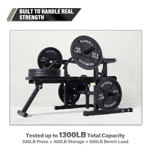 Image of Major Fitness Drone P1 Bench Press Rack with Independent Arms - Adjustable Flat & Incline Bench Press for Chest & AB Workouts - Perfect Home Gym Equipment