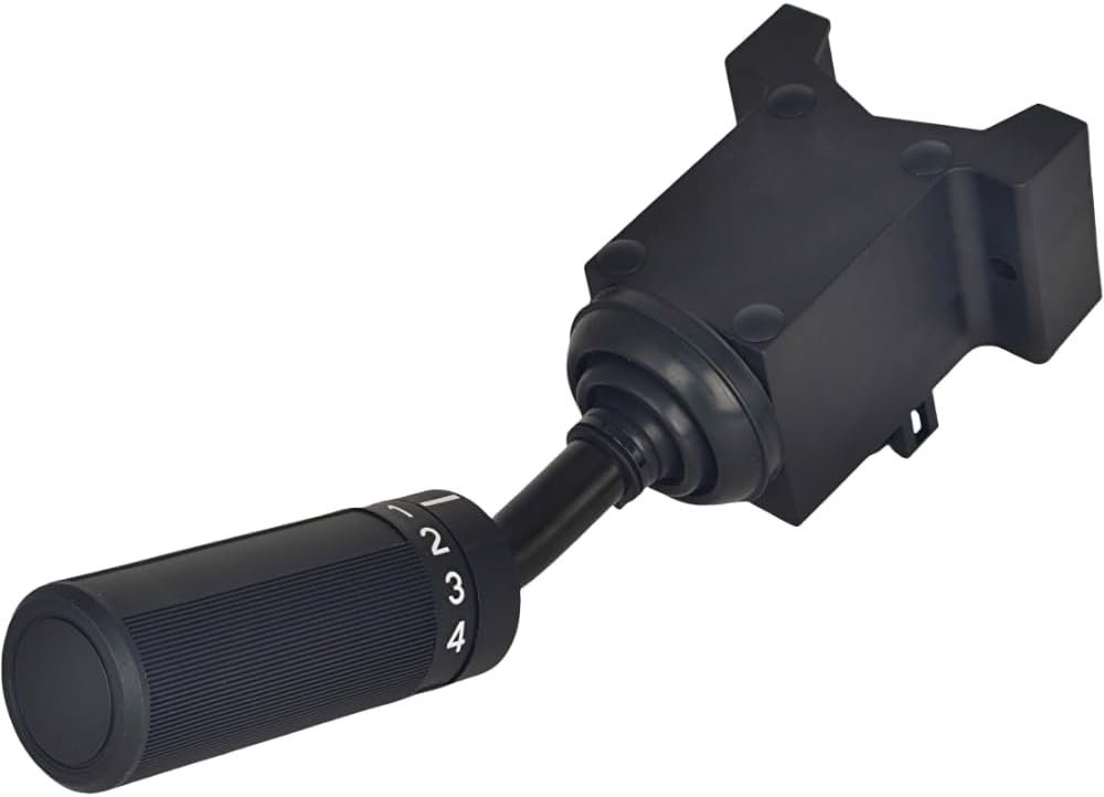 EZROAD Transmission Selector Shifter Lever 8223072 Compatible with Lull 644E-42 944E-42 SN 0160002514 to Present Telehandler 4 Speed Controller 8 Pin Forward Reverse Handle w/Attaching Hardware