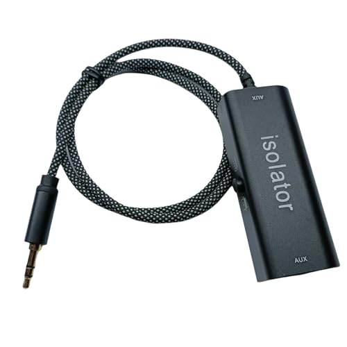 Aislador de ruido para sistemas estéreo de sonido de coche con cable de sonido de 3 5 mm, aislador de ruido