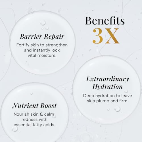Image of RAS Luxury Oils Barrier Repairing & Hydrating Advanced Booster Serum with 2% Hyaluronic Acid, 2% Ceramides, 3% Marine Extracts for Instant Hydration | Repairs Damaged Skin Barrier, 30 ml