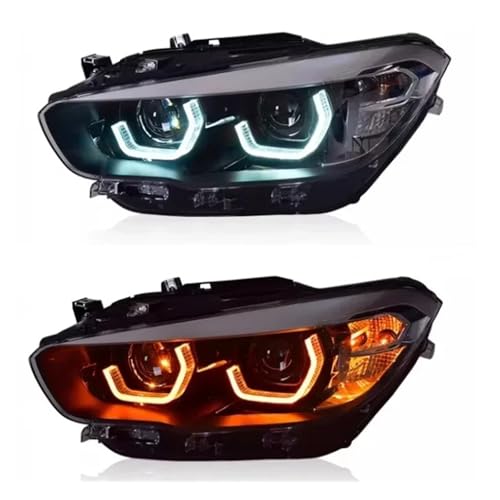 Faros LED de diseño elegante para BMW Serie 1 F20 F21 con luces de freno e intermitentes de alta gama 6