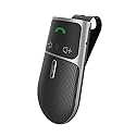 Freisprecheinrichtung für Auto Bluetooth 5.0, Kfz Kabellose Sonnenblenden-Freisprechanlage mit Lautsprecher Auto Power ON Unterstützung Siri Sprachführung Telefongespräche Unterstützt 2 Telefone