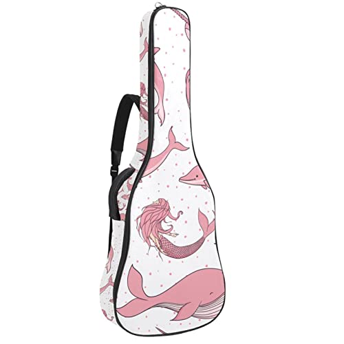 Sac à dos guitare acoustique motif ananas idéal pour vos cours et trajets urbains