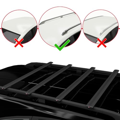 Barres de toit railing Peugeot Partner 2003-2008 en aluminium 4 barres noir