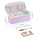 Dugio Big Pencil Case for Girls Organizer Pencil Bag with Zipper Pencil Pouch for School Teens Kids Aesthetic Large Pencil Pouch Purple